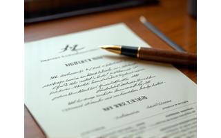 会社の設立文書とペン