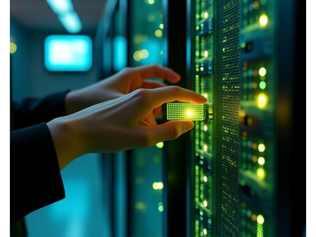 個人情報を慎重に収集するイメージ。デジタルデータと保護されたファイルがコンセプト